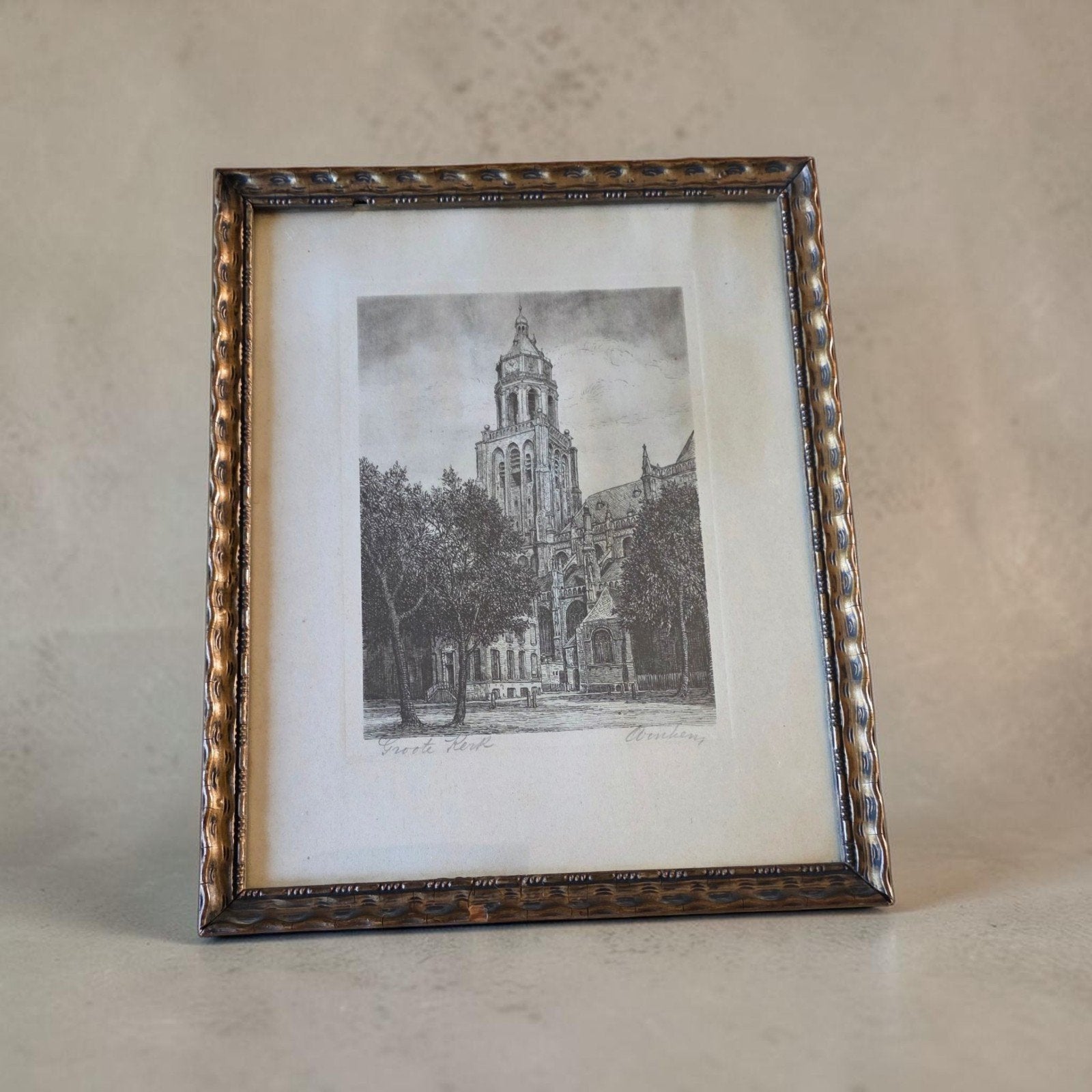 oude ets Sint-Eusebiuskerk Arnhem, Ophalen of Verzenden