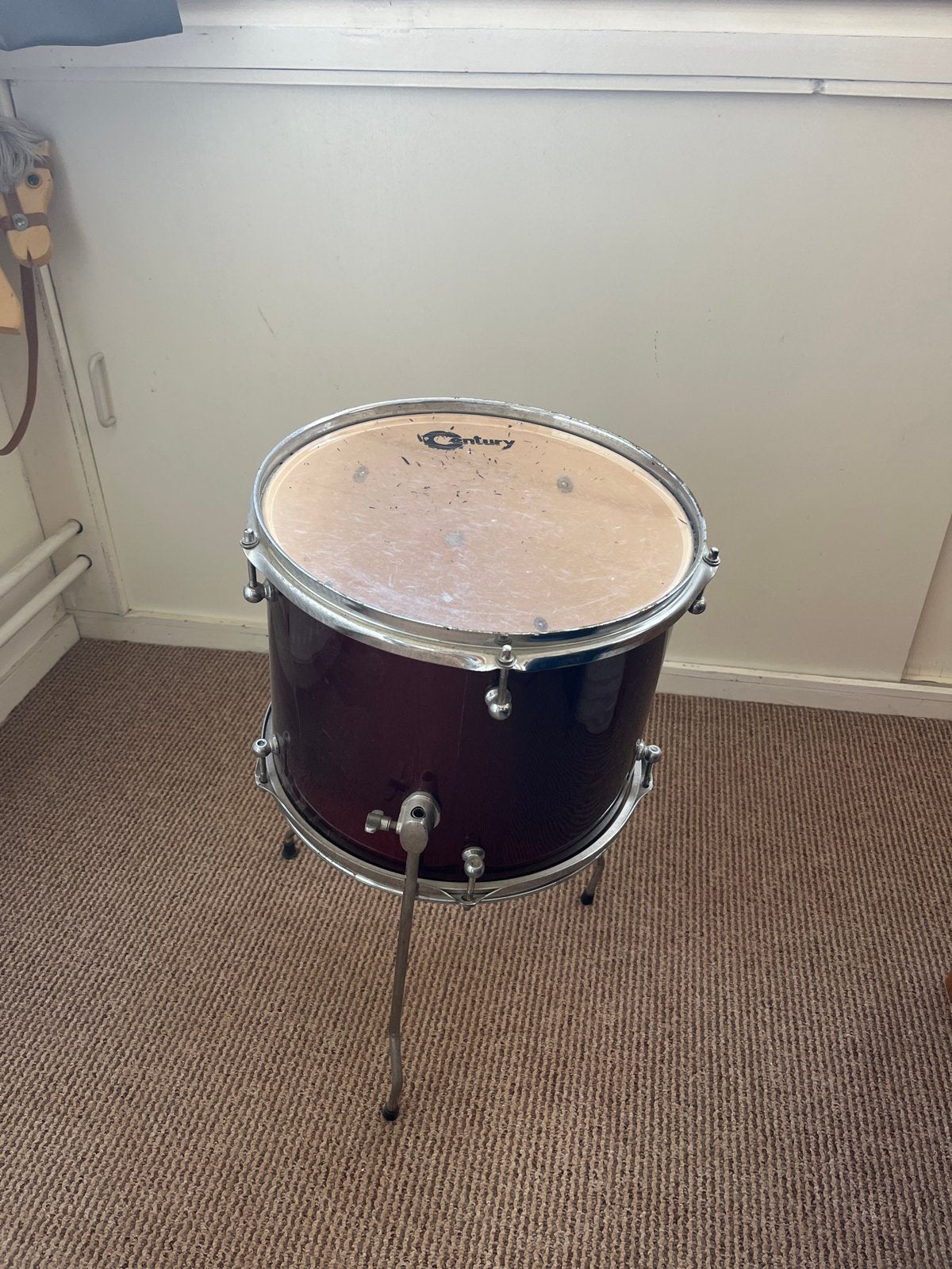 Century Floor-Tom - 35 cm diameter, 28 cm hoog, Ophalen, Gebruikt, Overige merken