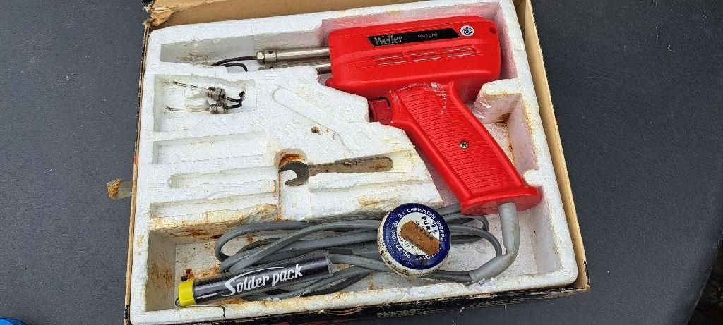 Weller record soldeerpistool 8100C, Ophalen of Verzenden, Gebruikt