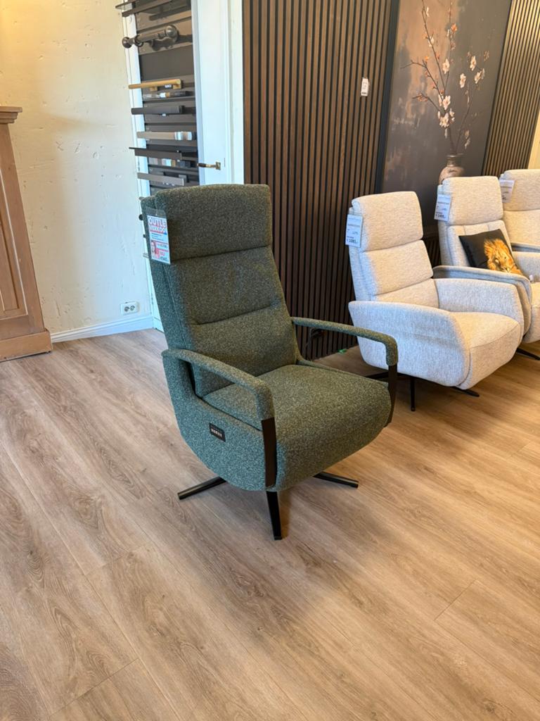 Relaxfauteuil Jos van CountryLifestyle, Huis en Inrichting, Ophalen, Nieuw, 75 tot 100 cm, Stof