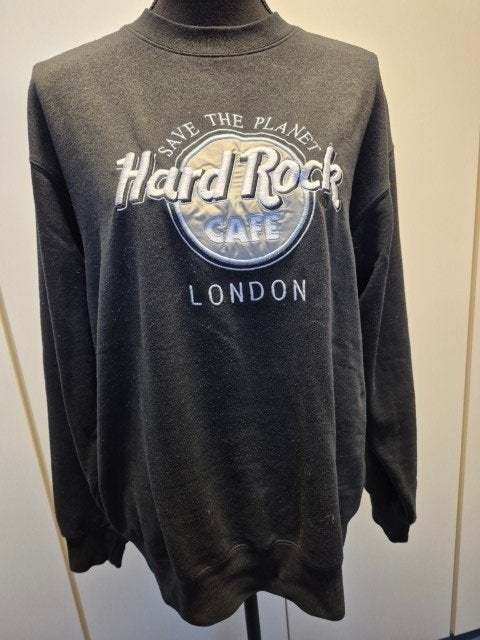 Sweater Hard Rock afbeelding maat M, Maat 38/40 (M), Zwart, Ophalen of Verzenden, Zo goed als nieuw