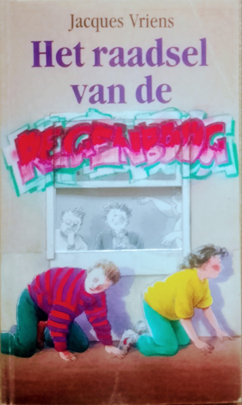 Het Raadsel Van De Regenboog, Gelezen, Jacques Vriens., Ophalen of Verzenden, Fictie