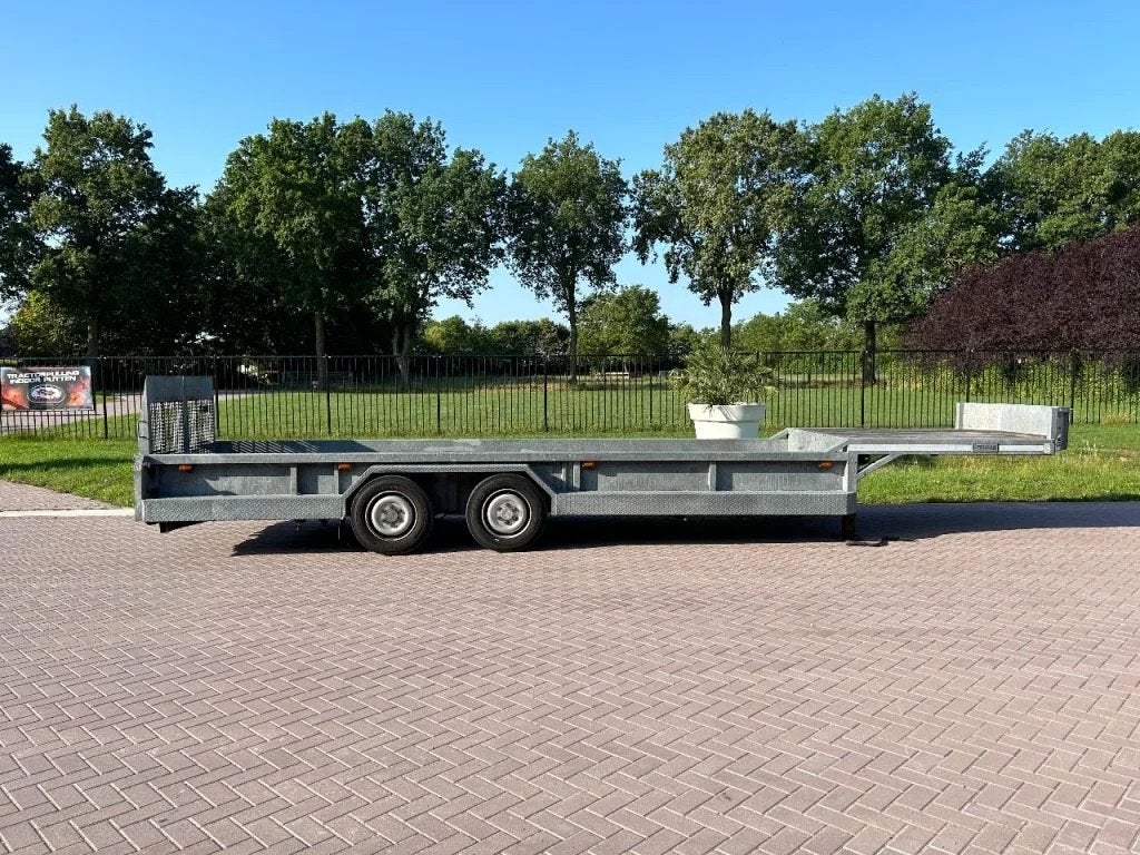VELDHUIZEN Be oplegger kuip 10 ton LUCHTGEVEERDE DIEPLADER, Auto's, Vrachtwagens, Overige brandstoffen, Origineel Nederlands, Bedrijf