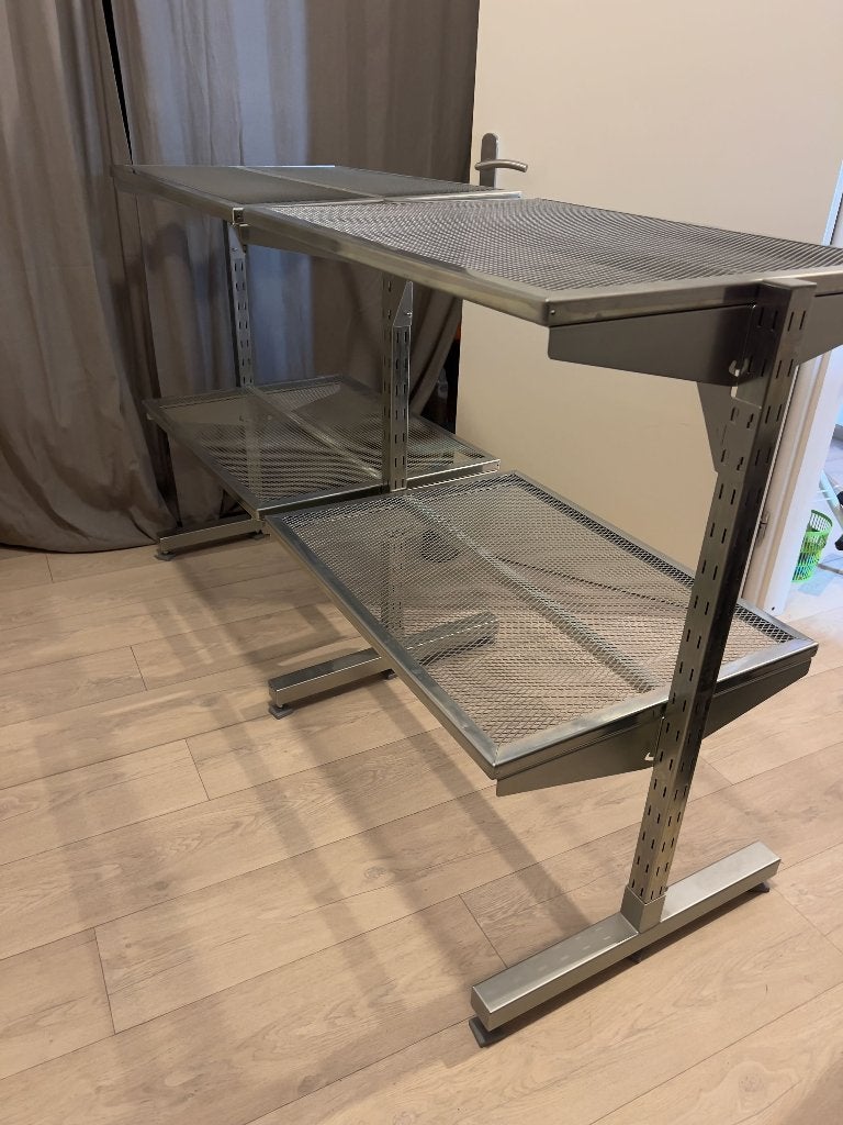 IKEA BROR Rek met Gaasplanken – Heavy Duty, Ophalen, Gebruikt