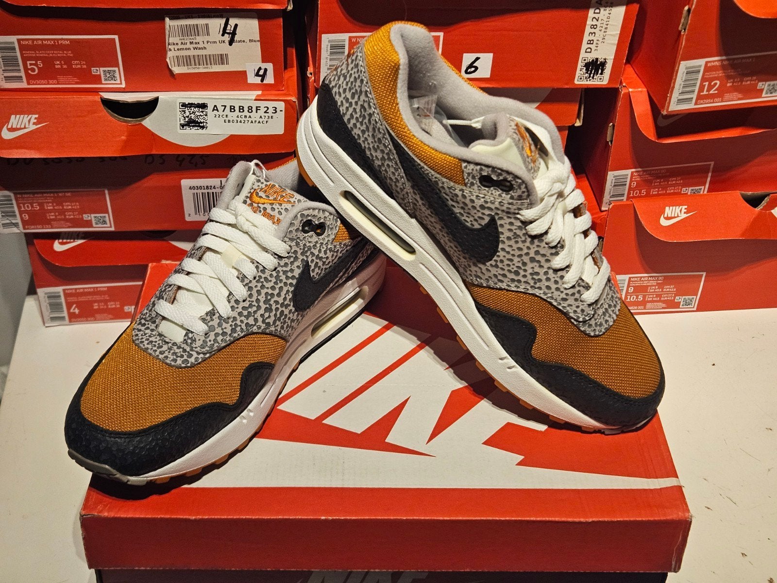 nike air max 1 size safari ds 42.5, Kleding | Heren, Nike air max, Overige kleuren, Nieuw, Ophalen of Verzenden