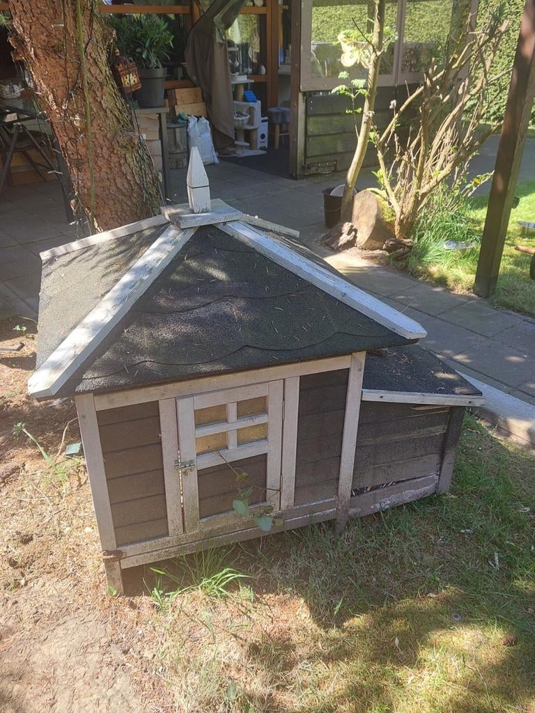 Kippenhok met wat werk...gratis op te halen, Ophalen of Verzenden, Gebruikt