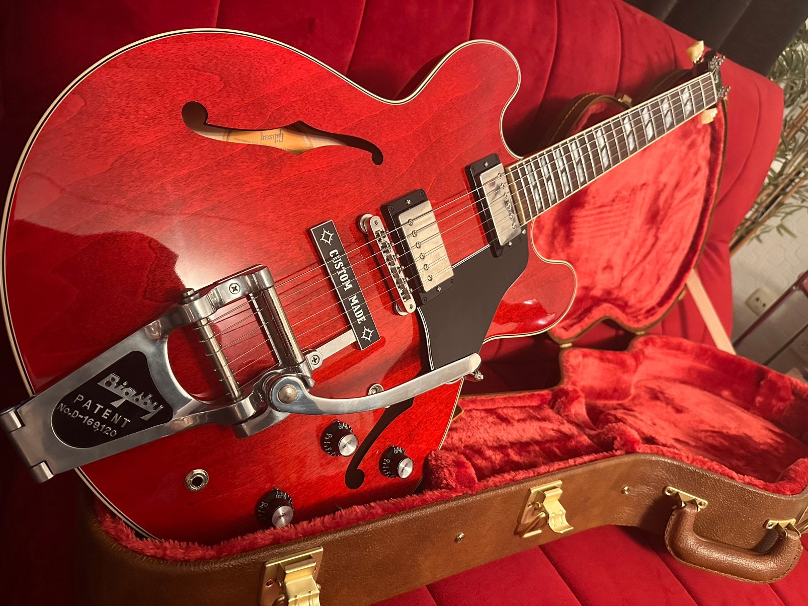 Gibson ES-345 (2025), Ophalen of Verzenden, Zo goed als nieuw, Hollow body, Gibson