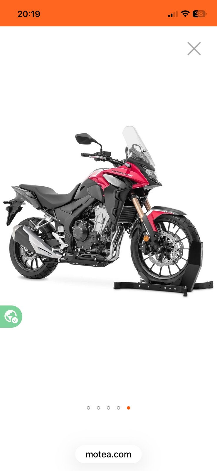 Carterbescherming voor Honda CB500X bj 19-23, Ophalen, Nieuw
