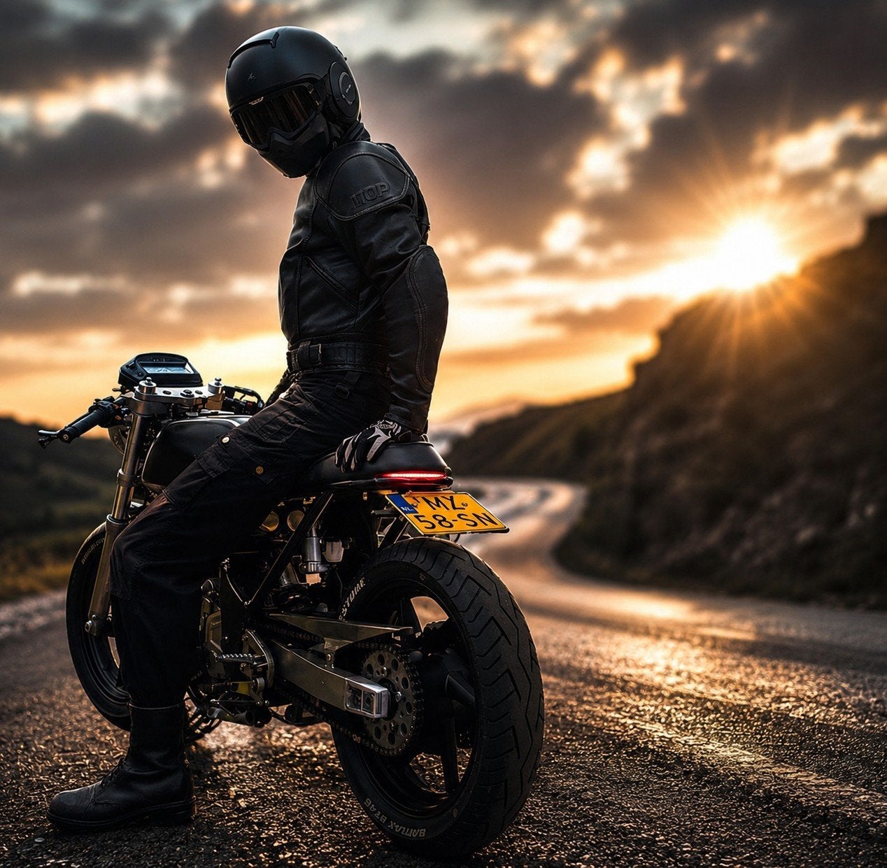 Unieke caferacer te koop 1 of 1, Ophalen, Zo goed als nieuw, 5 versnellingen, Suzuki