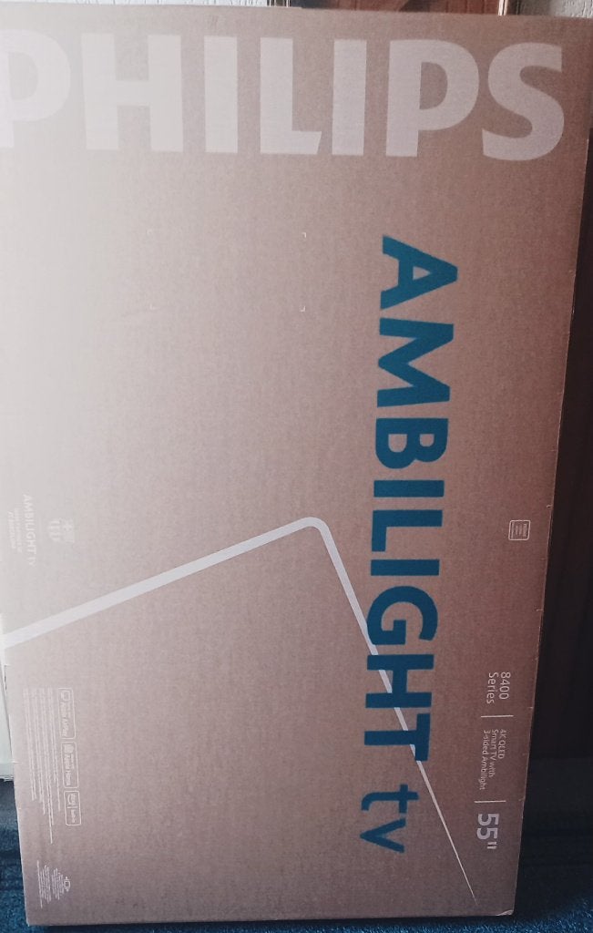 Philips ambilight TV, Philips, QLED, 50 Hz, Nieuw
