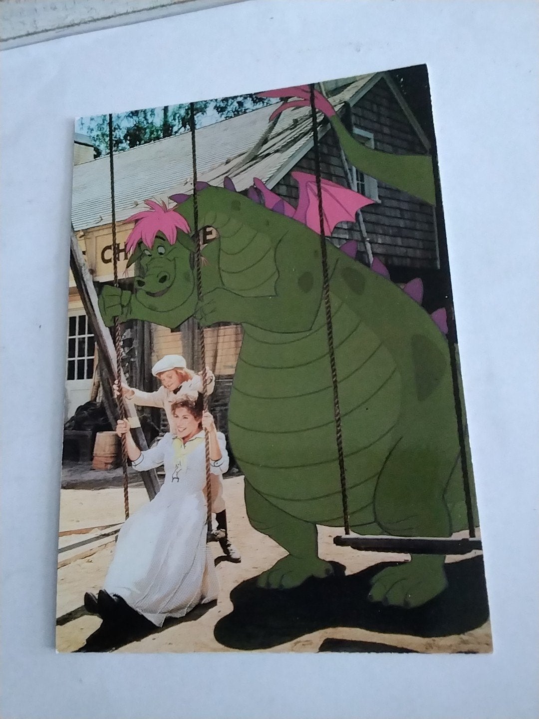 Vintage Disney Peter en de Draak ansichtkaart, Ophalen of Verzenden