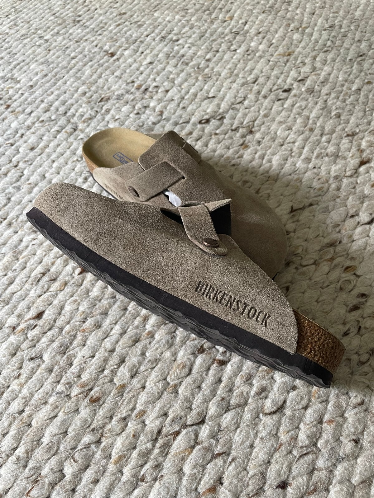 Birkenstock Boston Clogs - Maat 39 - nieuw, Ophalen of Verzenden, Nieuw, Beige, Instappers