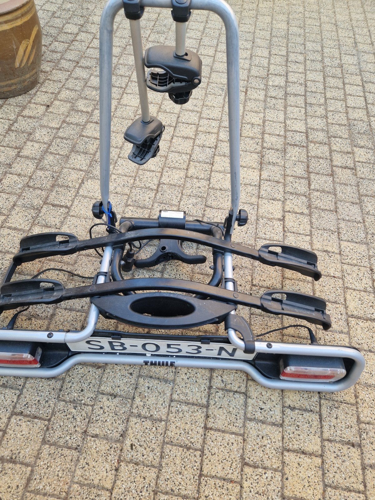 Thule fietsendrager, Ophalen, Gebruikt, Trekhaakdrager