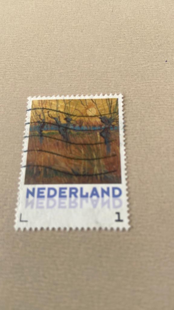 Nederland, Postzegels en Munten, Ophalen of Verzenden, Gestempeld