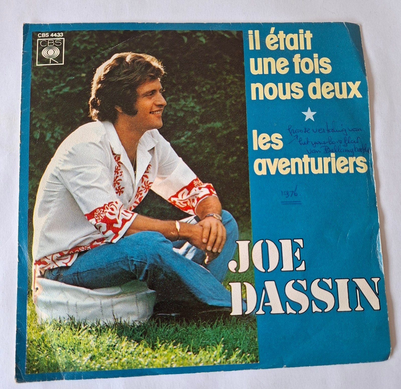 Joe Dassin     Il etait une fois nous deux, Cd's en Dvd's, Ophalen of Verzenden, Gebruikt, 7 inch, Pop
