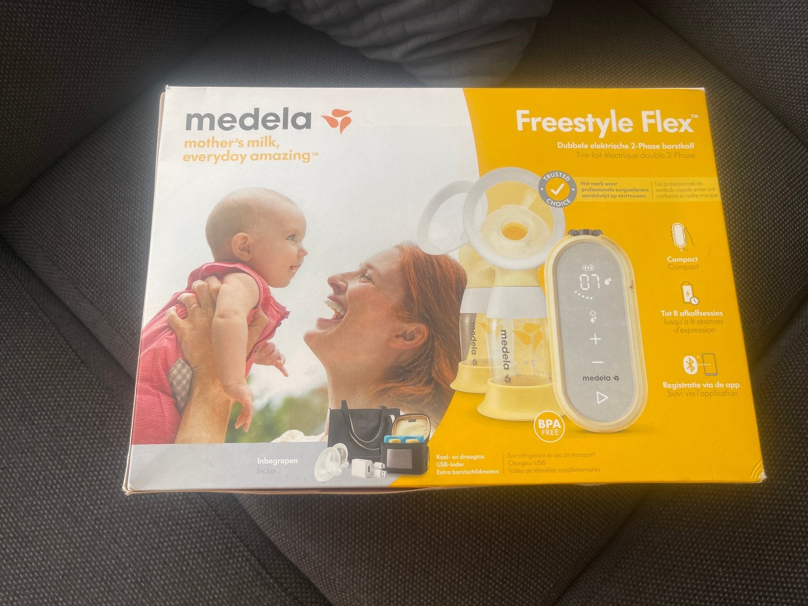 Medela babyvoeding te koop, Ophalen of Verzenden, Zo goed als nieuw, Borstkolf, Medela