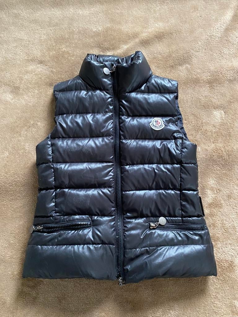 Moncler Tibb Gilet Bodywarmer, Ophalen of Verzenden, Zo goed als nieuw, Maat 46 (S) of kleiner, Zwart