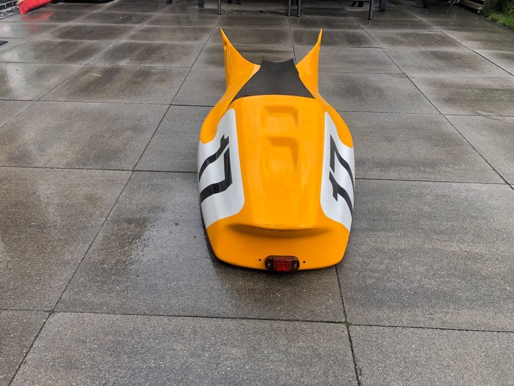 Kawasaki  zxr 750 race seat, Motoren, Ophalen, Gebruikt