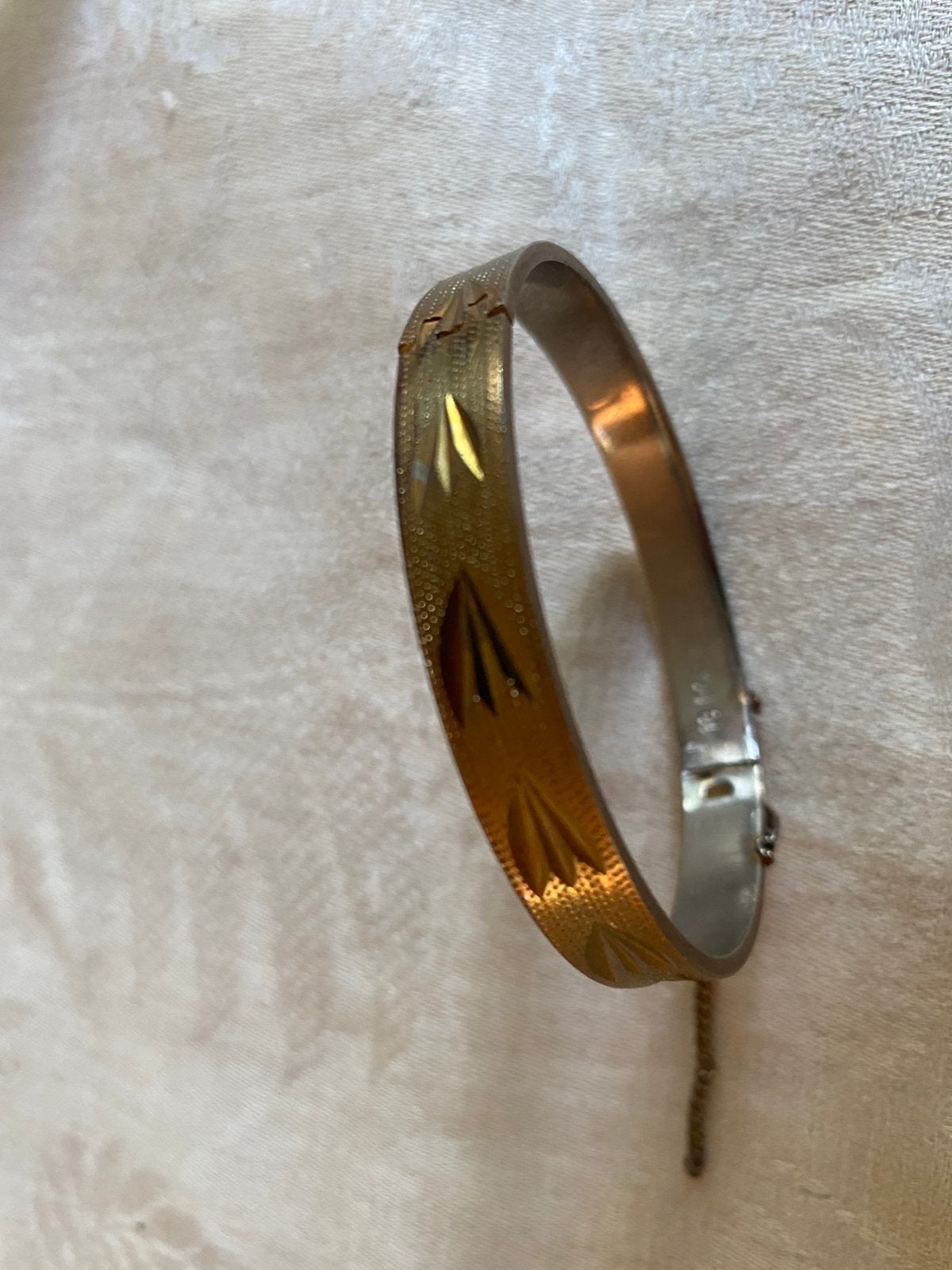 Vintage vergulde slavenarmband, Sieraden, Tassen en Uiterlijk, Antieke sieraden, Ophalen of Verzenden, Overige materialen, Armband