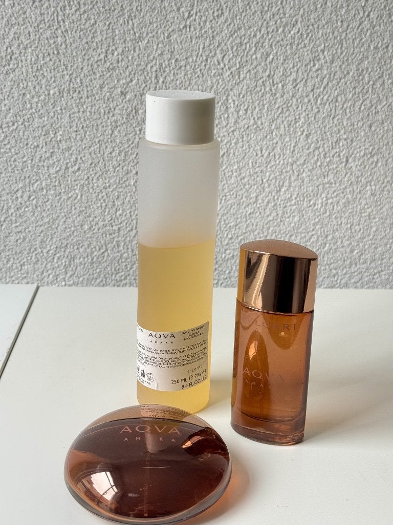 Bvlgari Aqva Amara 150 ml | zeldzame 250 ml refillfles, Ophalen of Verzenden, Gebruikt
