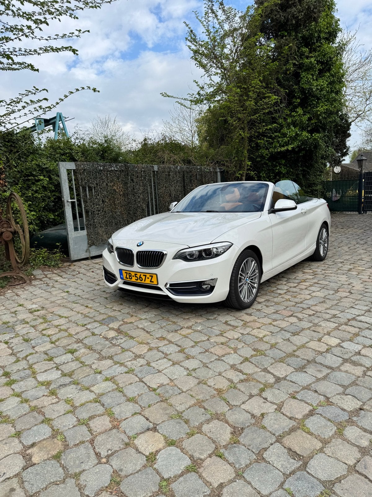 BMW 220i Cabrio High Ex | 184PK | Automaat | Servicecontract, Auto's, BMW, 1998 cc, Achterwielaandrijving, Cabriolet, 4 stoelen