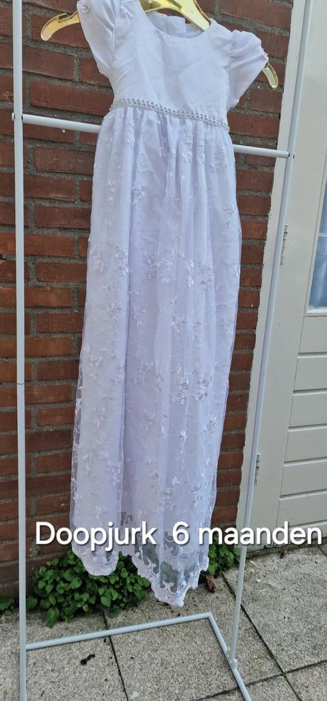 Doopjurk baby 3 maanden, Kinderen en Baby's, Babykleding | Maat 62, Ophalen of Verzenden, Nieuw, Meisje, Jurkje of Rokje