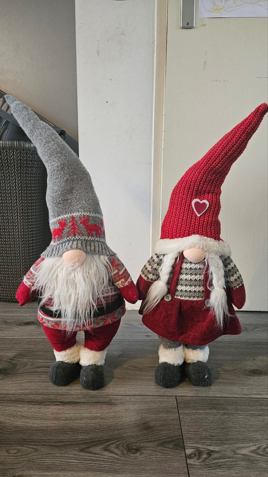 2 gnomes 70 cm, zwaar, Ophalen