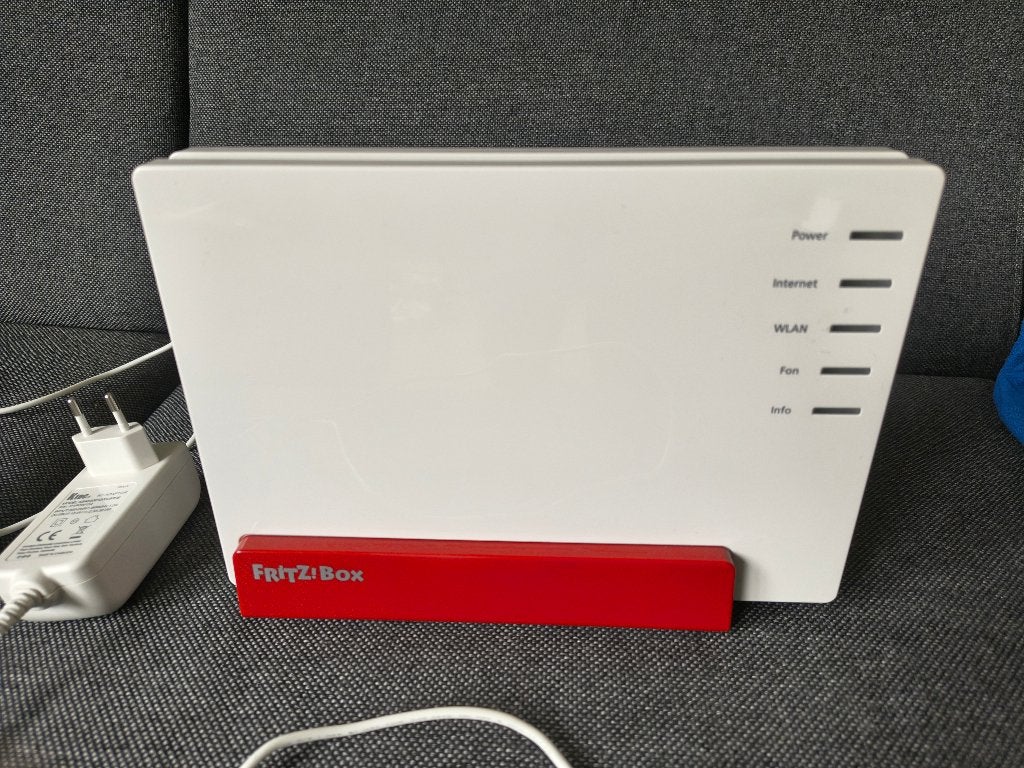 Mooie AVM Fritzbox 7583 router voor ADSL, VDSL en glasvezel, Ophalen of Verzenden, Zo goed als nieuw, Router met modem, Fritz!Box