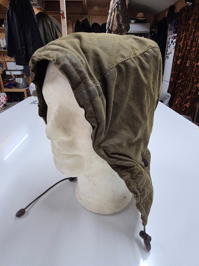 Barbour wax capuchon, Bruin/Groen, Overige maten, Ophalen of Verzenden, Zo goed als nieuw, Overige kleuren