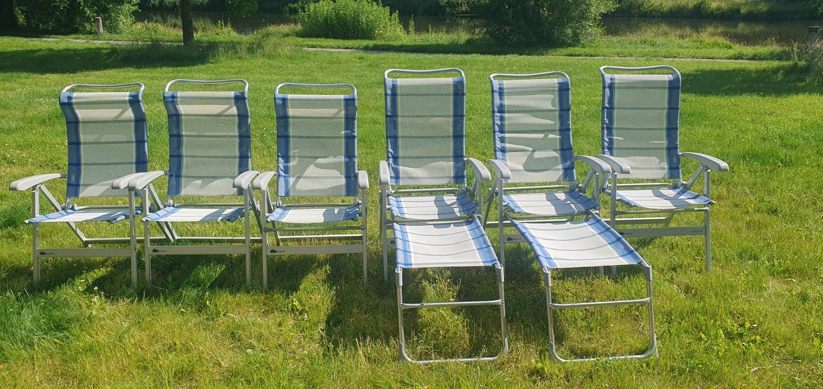 Dukdalf stoelen, Ophalen, Gebruikt, Campingstoel