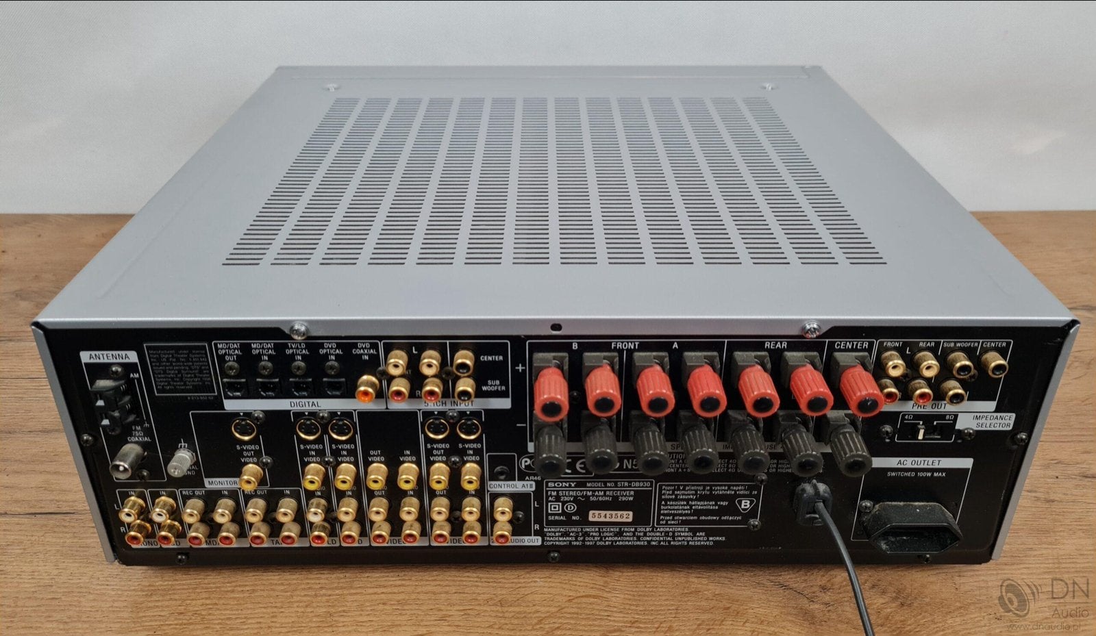 Sony STR-DB930 QS AV Receiver - Topkwaliteit Geluid, Ophalen of Verzenden, Zo goed als nieuw, Sony, 120 watt of meer