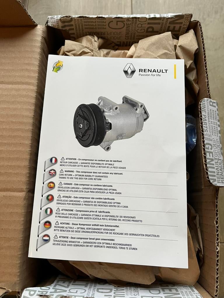 Aircopomp renault clio kangoo megane scenic thalia, Ophalen of Verzenden, Nieuw, Renault