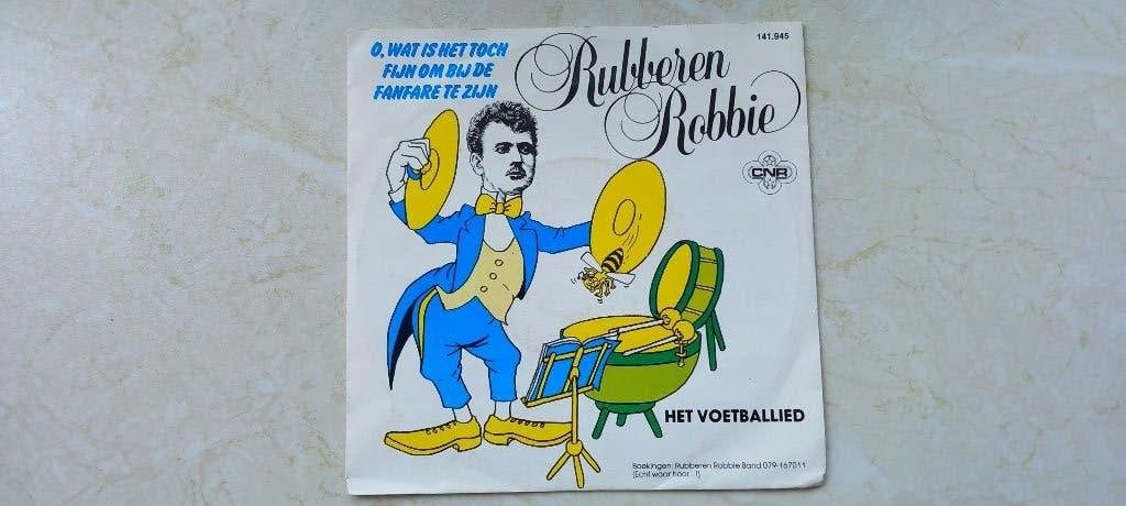 RUBBEREN ROBBIE / o, wat is het toch fijn  1982, Cd's en Dvd's, Ophalen of Verzenden, Zo goed als nieuw, Nederlandstalig