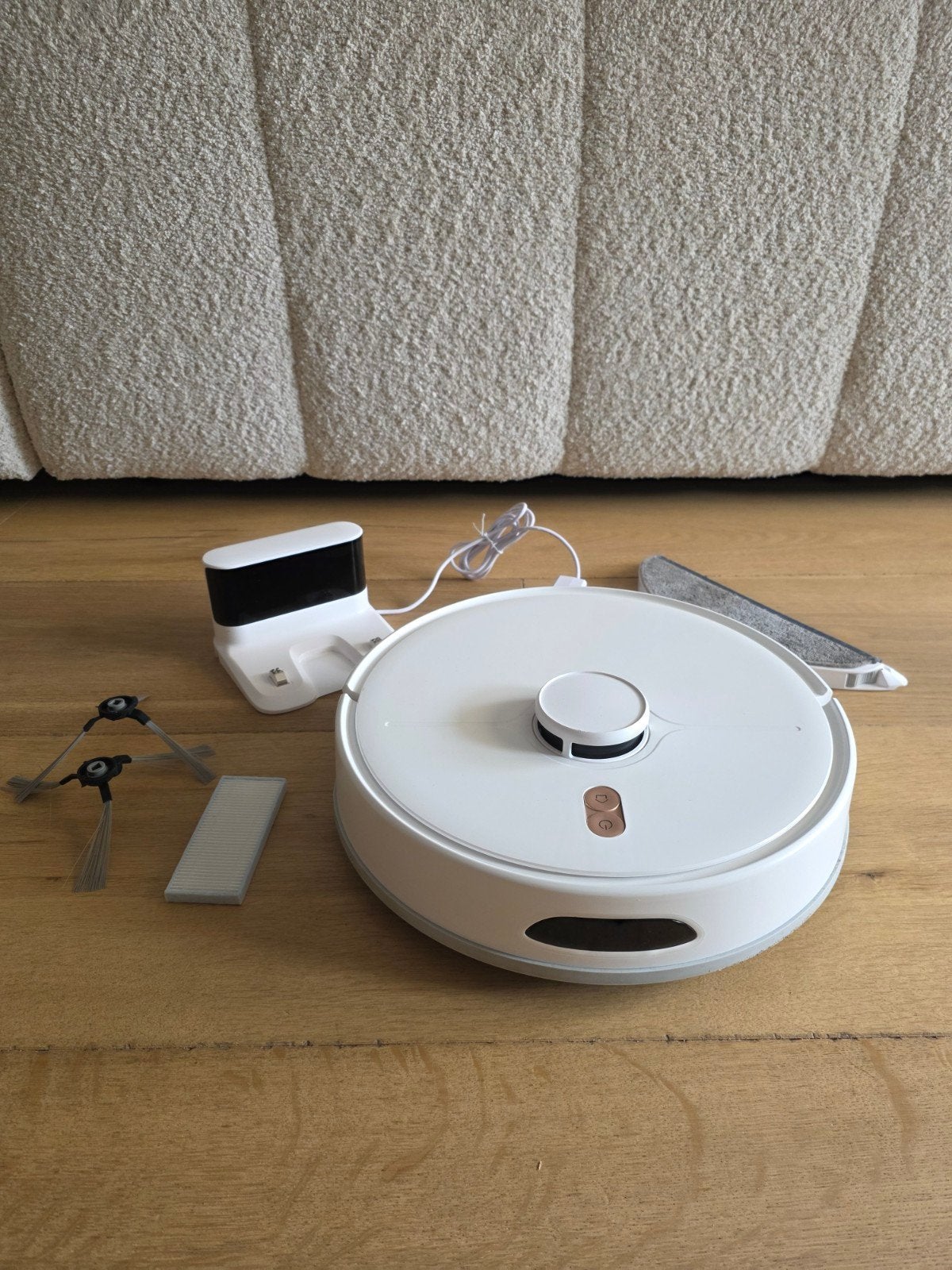 Avalect CleanSmart Robotstofzuiger met dweilfunctie - Wit, Overige merken, Nieuw, Ophalen of Verzenden, Robotstofzuiger