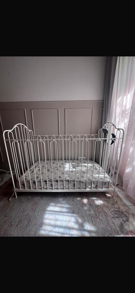 Baby Bed Brocante, Zo goed als nieuw, Minder dan 140 cm, Minder dan 70 cm, Ophalen