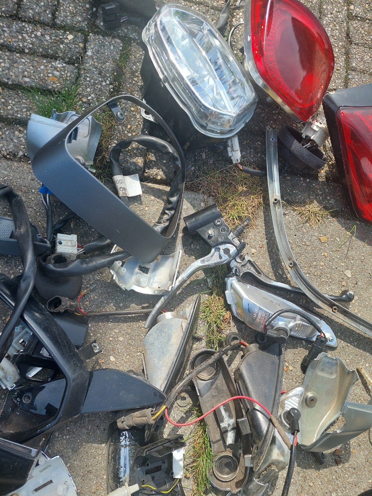 vespa sprint onderdelen en motorblok, Ophalen, Gebruikt, Blok, Vespa