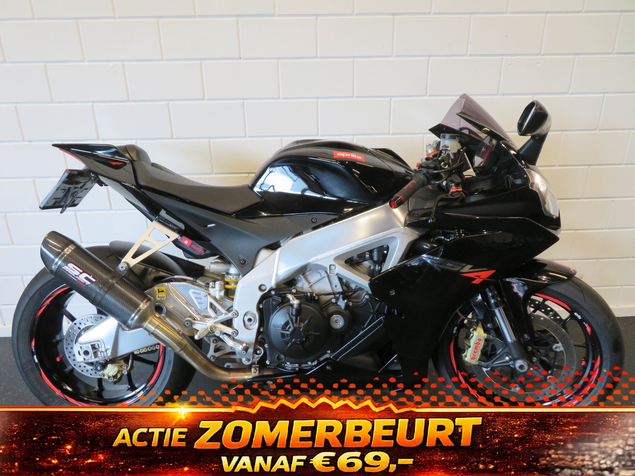 Aprilia RSV 4 RSV4 V4 MILLE SC PROJECT! (bj 2010), Motoren, Motoren | Aprilia, Bedrijf, Super Sport