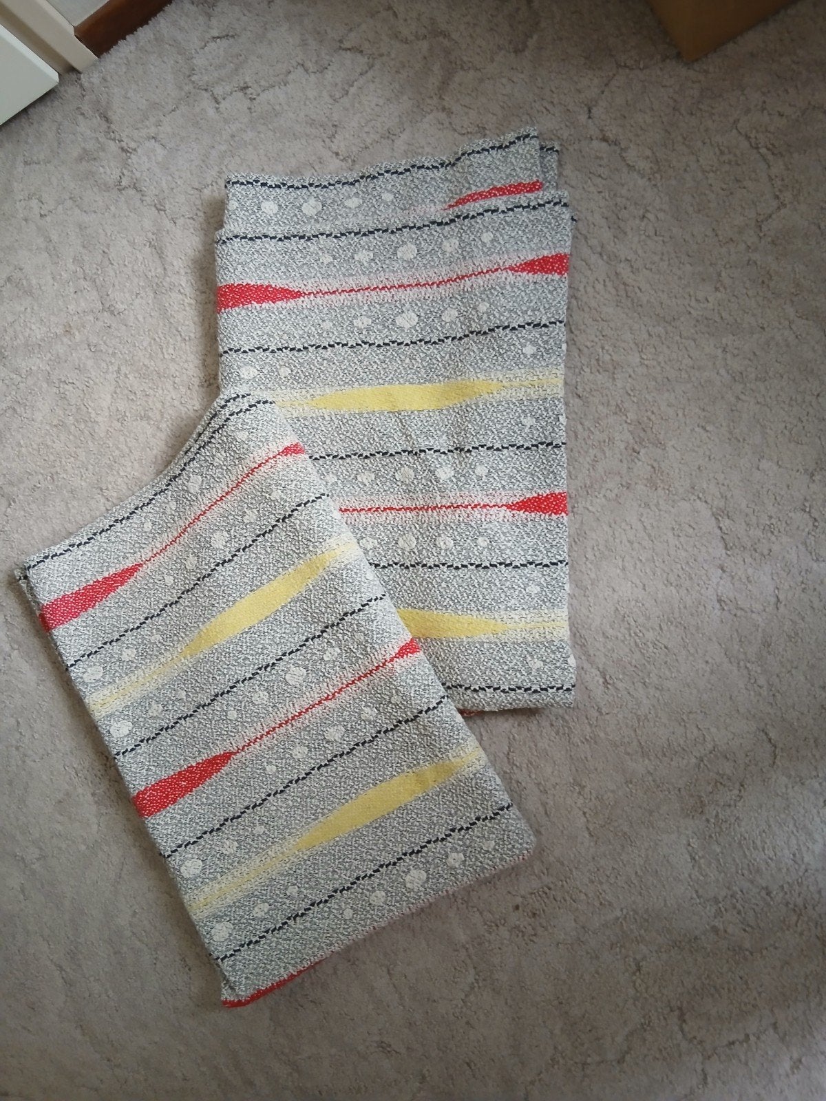Vintage gordijnen voor een retro huis, Ophalen of Verzenden, Vierkant