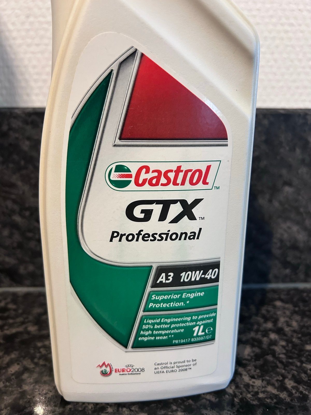 Castrol GTX motorolie A3 10W-40 - 1 Liter, Ophalen of Verzenden, Nieuw, Universele onderdelen