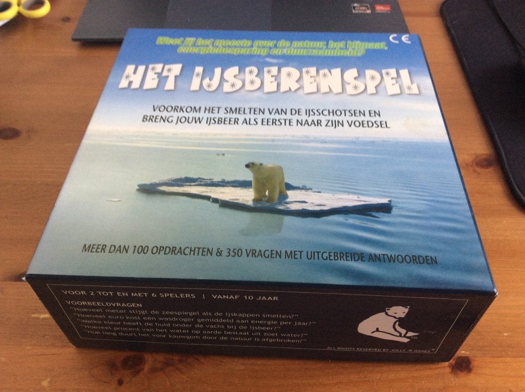 Het IJsberenspel. Bordspel van Inventivo. zgan, Vijf spelers of meer, Ophalen of Verzenden, Zo goed als nieuw, Inventivo