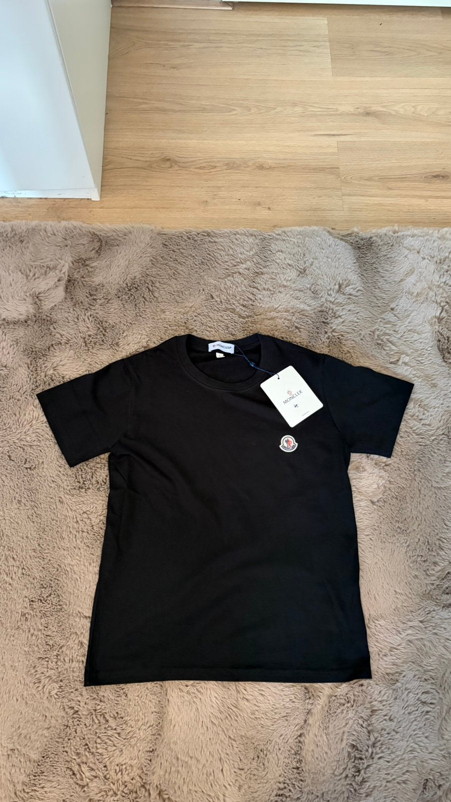 Moncler Shirt Zwart (Maat XS), Ophalen, Nieuw, Maat 46 (S) of kleiner