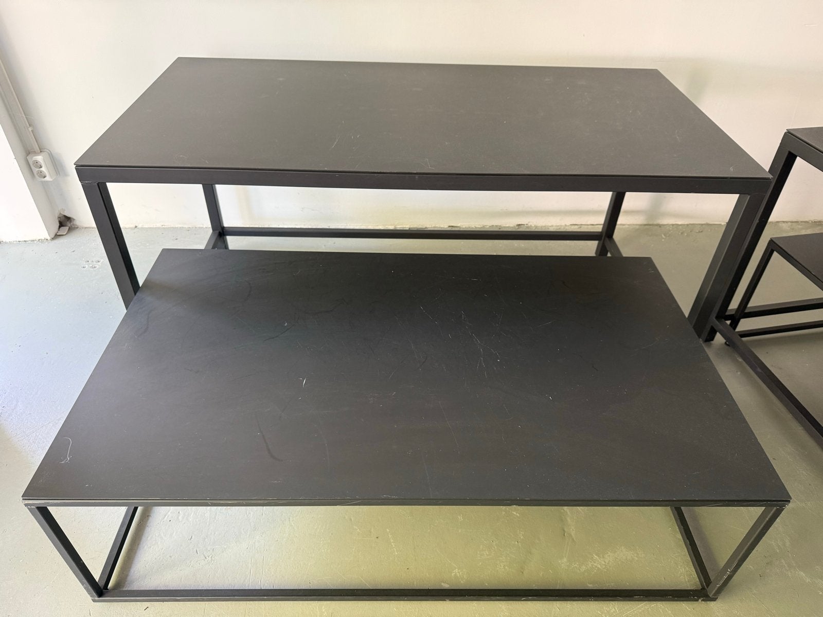Set van 4 Kleding Tafels - 160x50cm & 140x40cm, Ophalen of Verzenden, Gebruikt