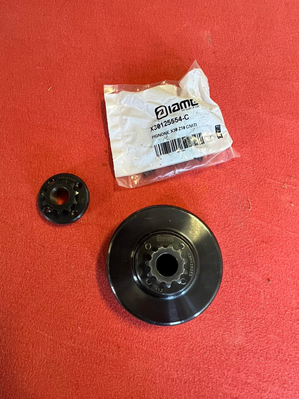 IAME X30 voortandwielen en koppelingsdrum, Sport en Fitness, Ophalen of Verzenden, Nieuw