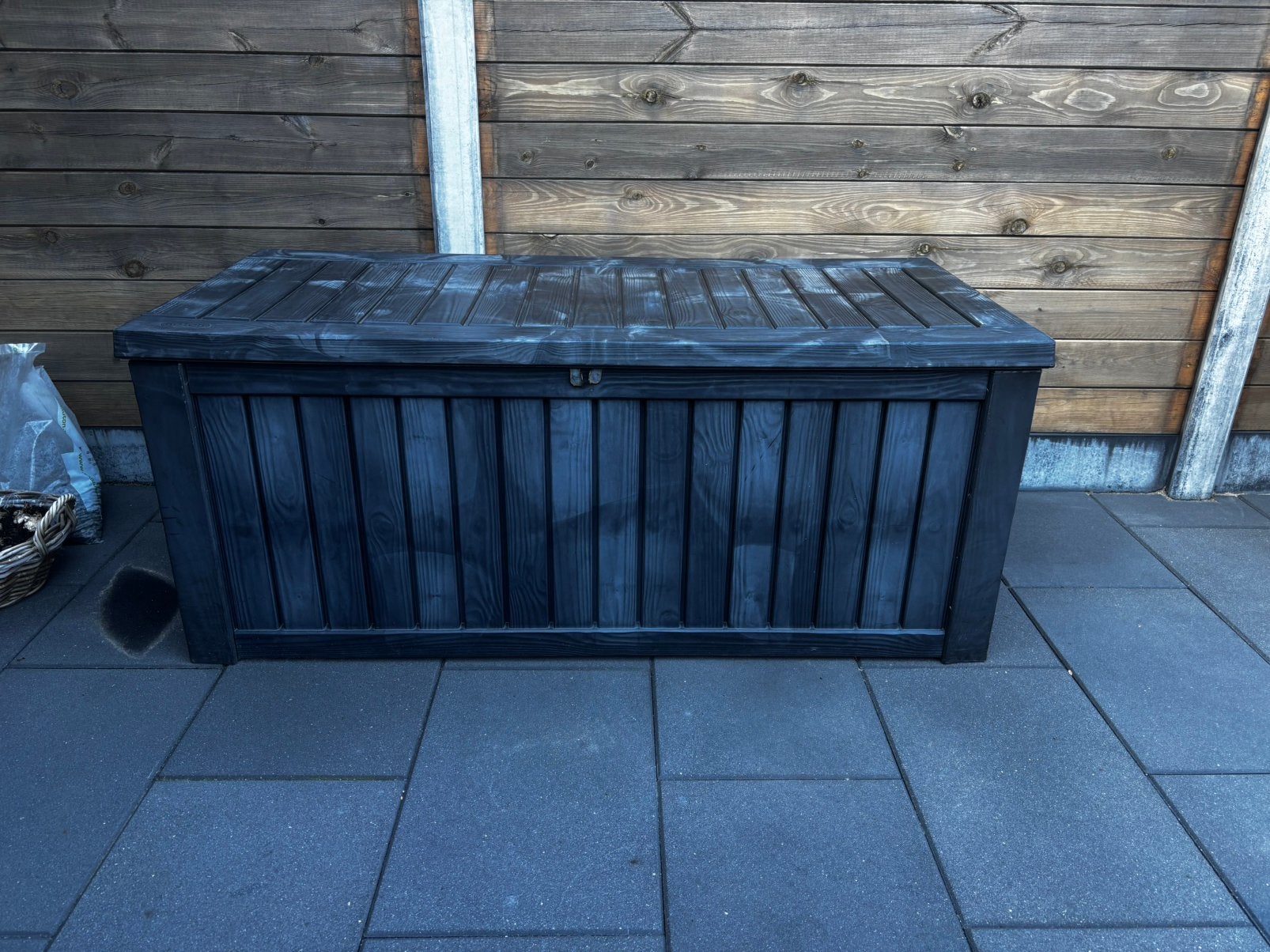 Keter Kussenbox Rockwood 570 liter, Ophalen, Gebruikt, Kunststof, Overige typen
