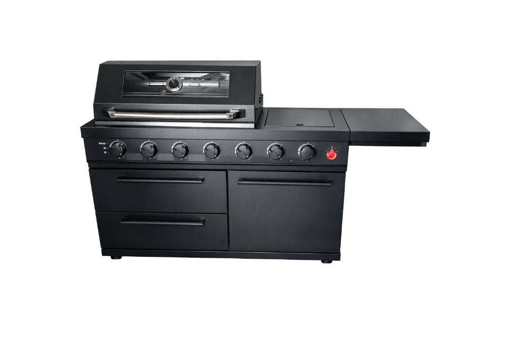Gas bbq met spit, side burner. Top kwaliteit !, Ophalen, Nieuw, Geen merk
