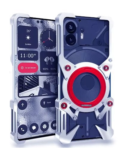 2 nieuwe telefoonhoesjes voor Nothing Phone 3a, Ophalen of Verzenden, Nieuw, Frontje of Cover