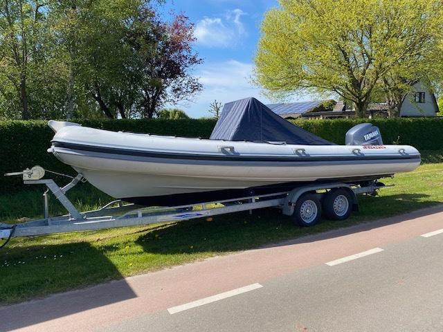 Joker 650 rubberboot RIB, Watersport en Boten, Rubberboten, Gebruikt, 120 tot 200 pk, Benzine, Overige materialen