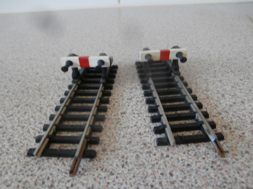 Fleischmann 2x stootblok, Wisselstroom, Fleischmann, Rails, Ophalen of Verzenden
