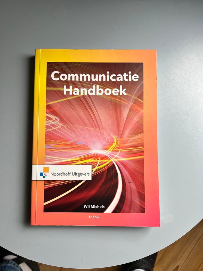 Communicatie Handboek - Wil Michels (6e druk), Boeken, Ophalen of Verzenden, Zo goed als nieuw
