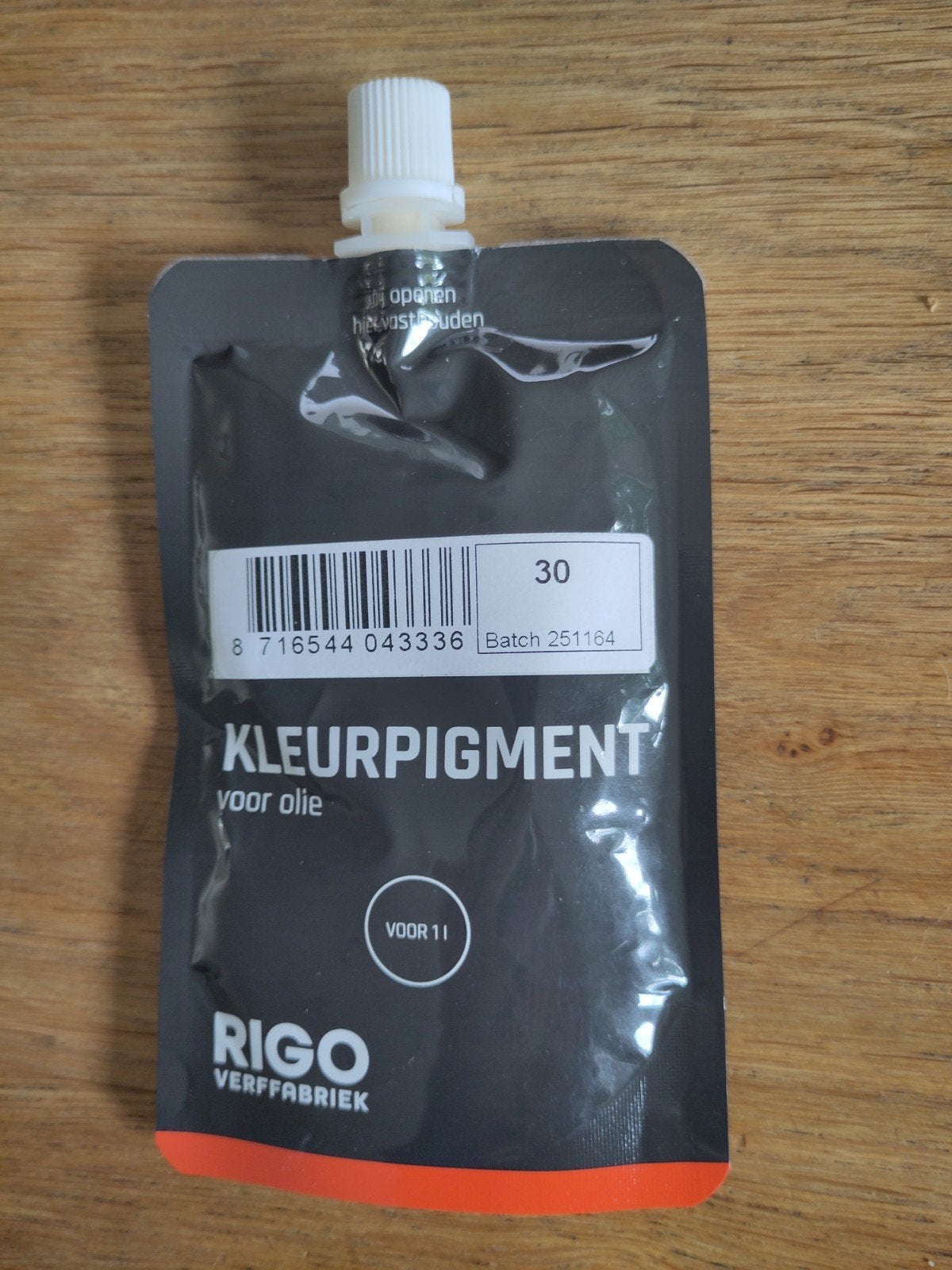 Kleurpigment 30 voor Royl olie voor houten vloer, Doe-het-zelf en Verbouw, Verf, Beits en Lak, Ophalen of Verzenden, Nieuw, Wit